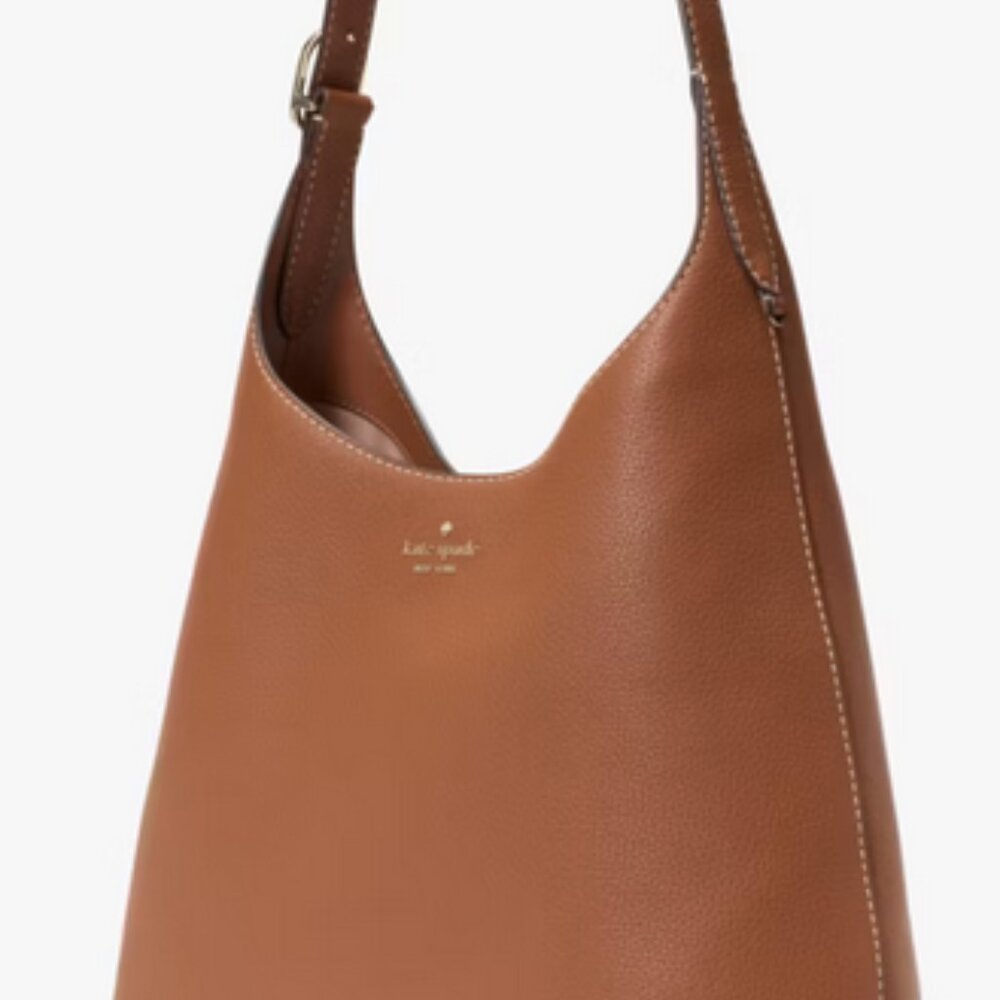 Kate Spade 454 Large Shoulder Bag Warm Gingerbread - Picture 10 of 13